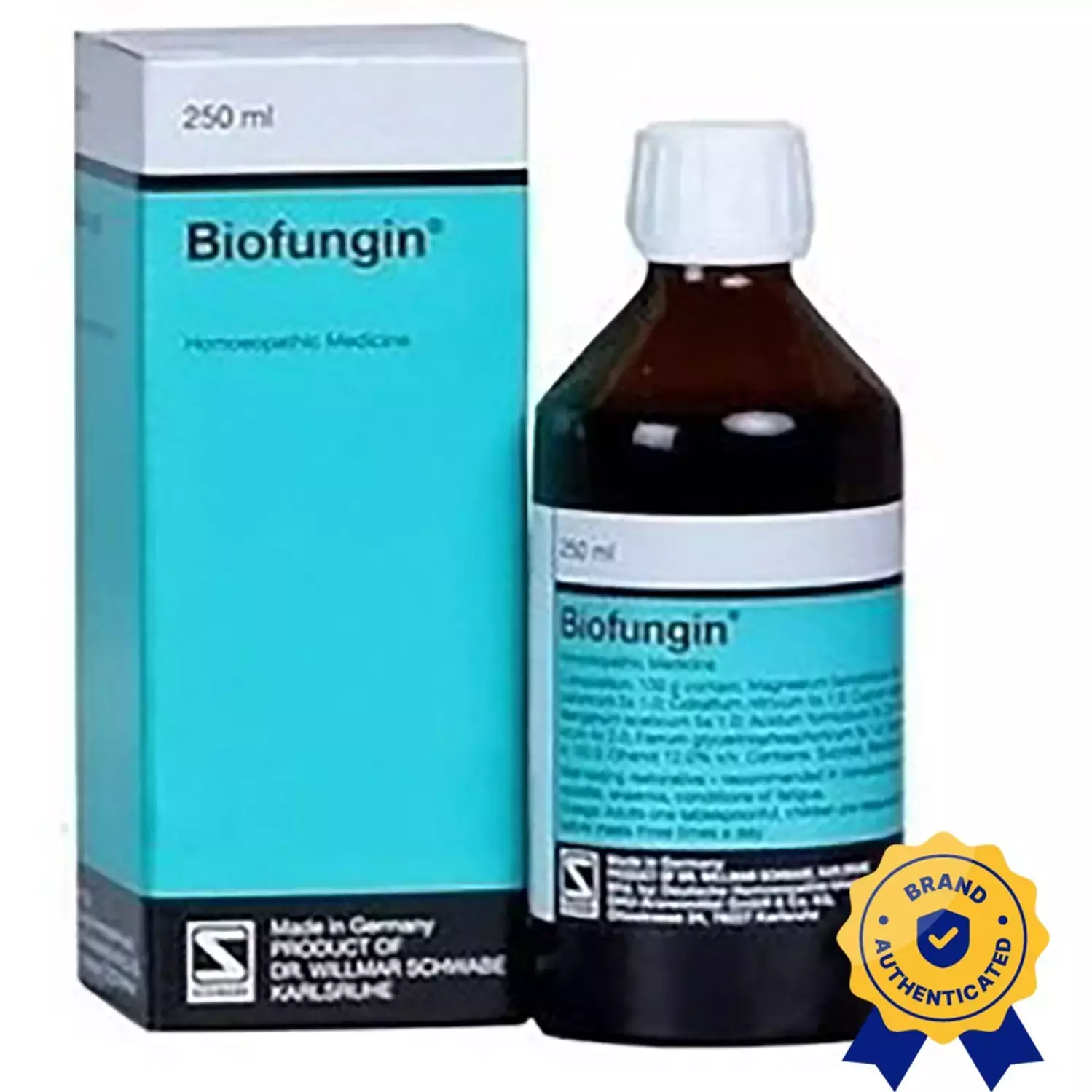 Dr. Willmar Schwabe India Biofungin Homeopathic Medicine 250 Ml Liquid (250 Ml)