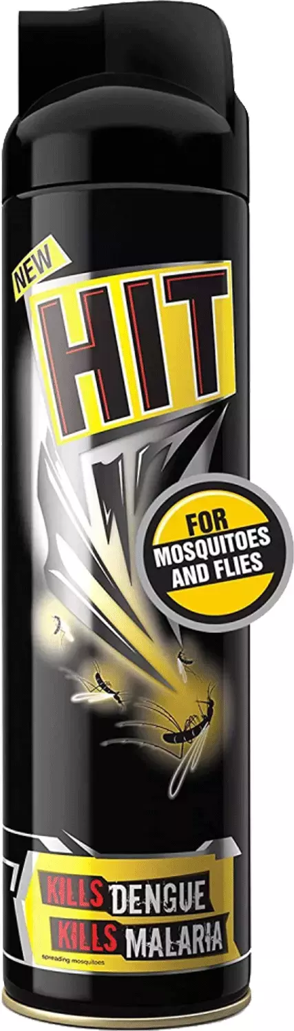 Godrej Hit Flies & Mosquitoes Black Insect Killer (Spray)-400 Ml