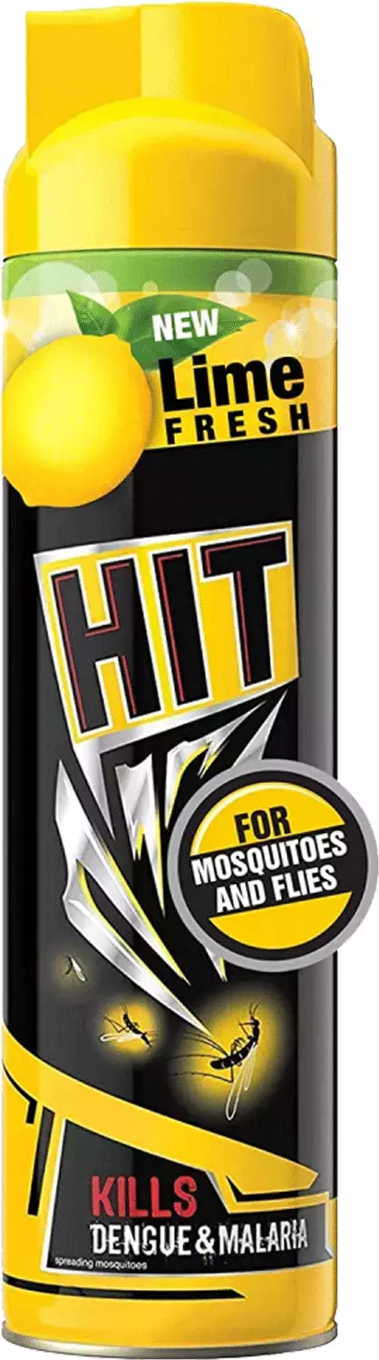 Godrej Hit Flies & Mosquitoes Lime Fresh Insect Killer (Spray)-400 Ml