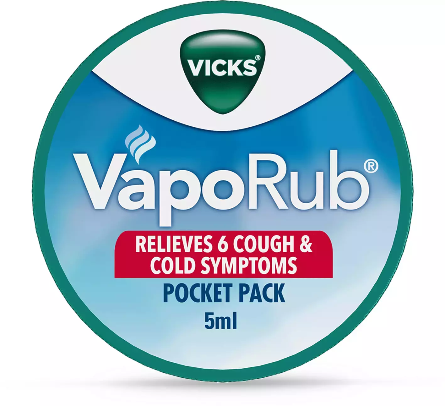 Vicks Vaporub 5Ml Relief From Cold Cough Headache And Body Pain