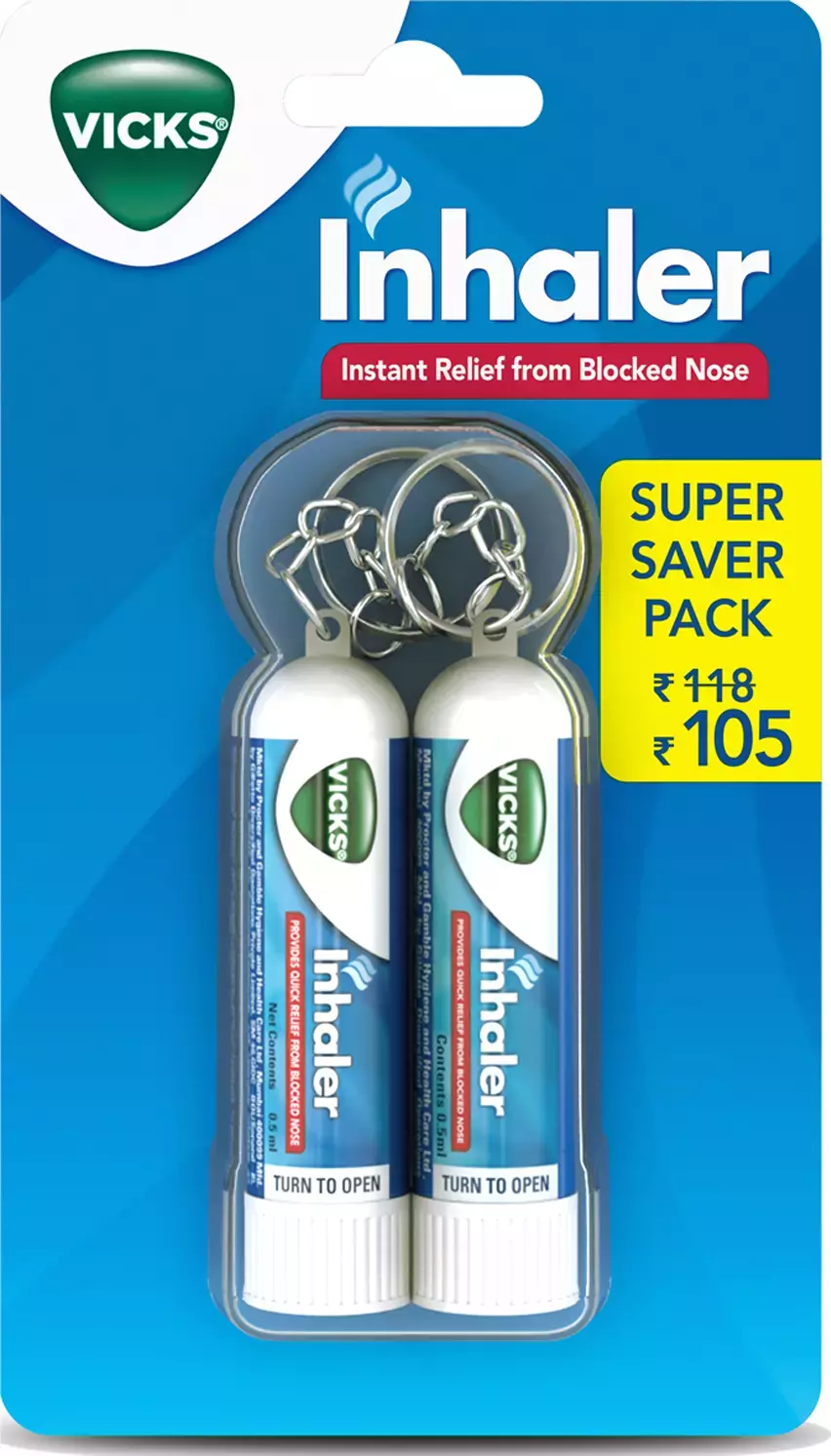 Vicks Inhaler Keychain Super Saver Pack Of 2