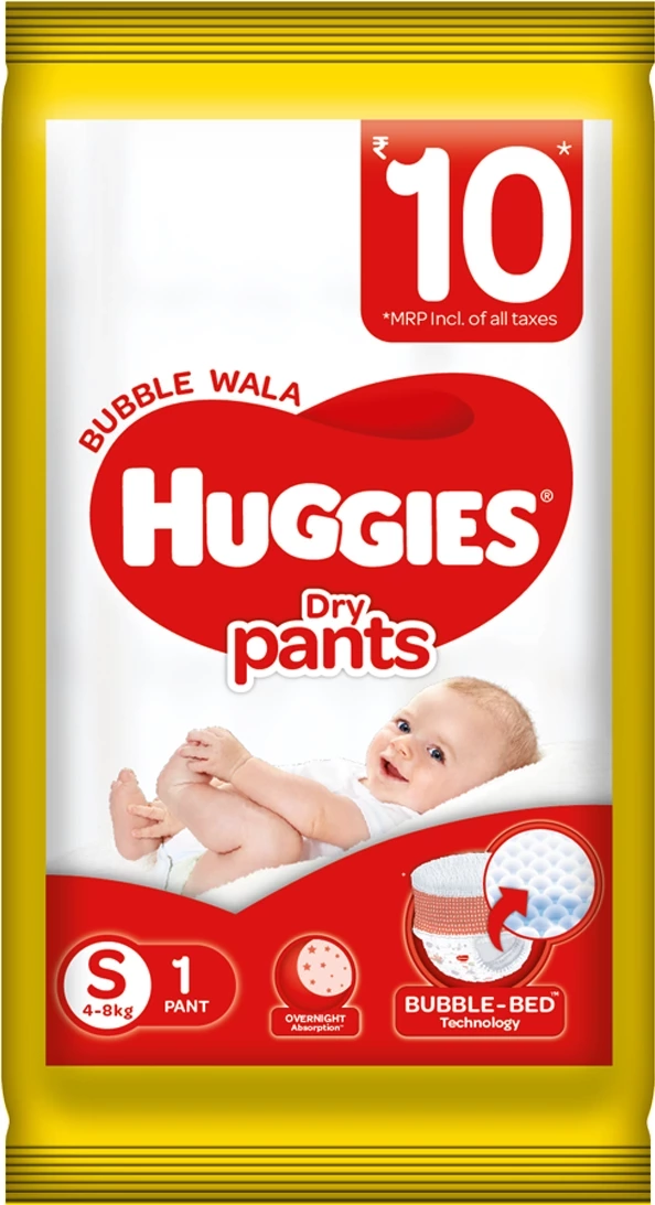 Huggies Dry Pants Diapers (Small Size) - 1 Count