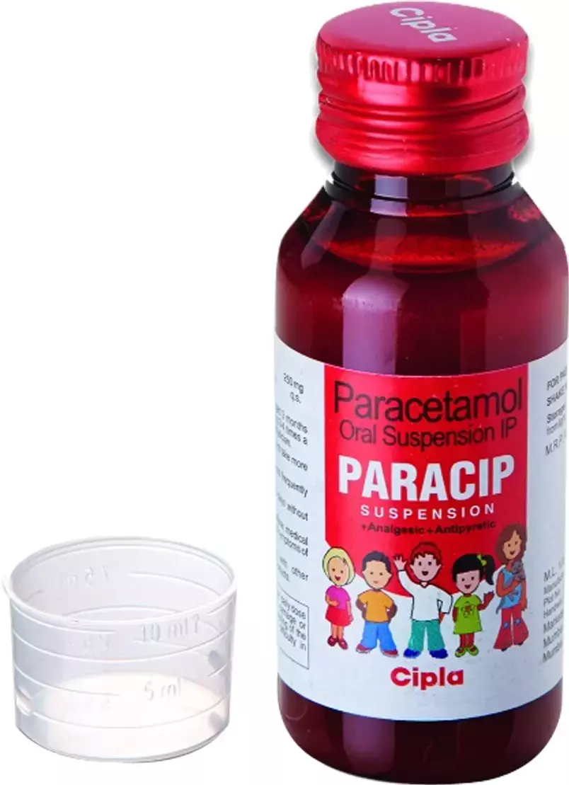 Paracip 250Mg Bottle Of 60Ml Suspension