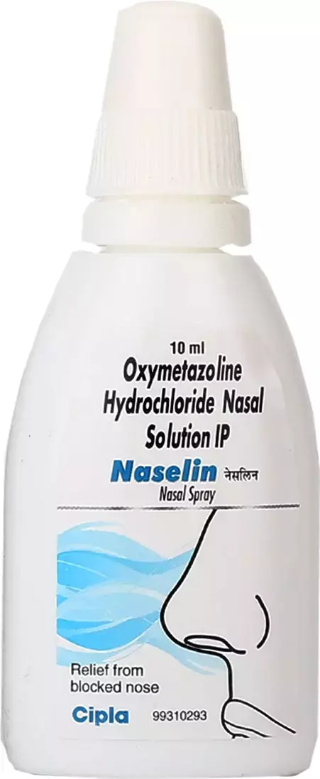 Naselin Nasal Spray Bottle Of 10 Ml