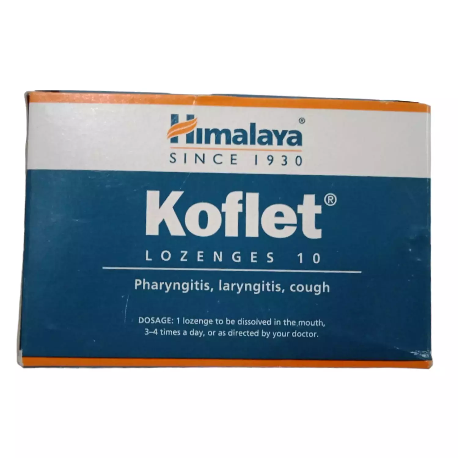Himalaya Koflet Lozenges | Relief From Cough & Sore Throat | Pack Of 10S