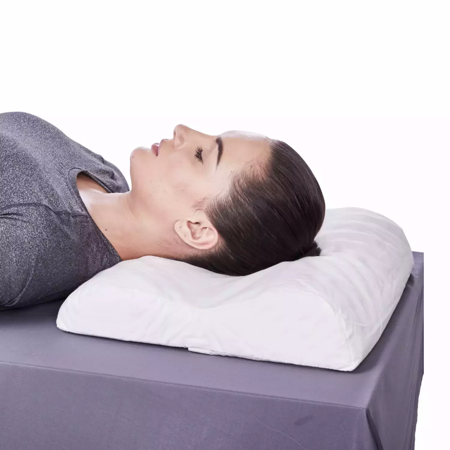 Vissco Cervical Contoured Pillow | Prevents Cervical Spondylitis | Mild Sprain & Stiff Neck/Shoulder
