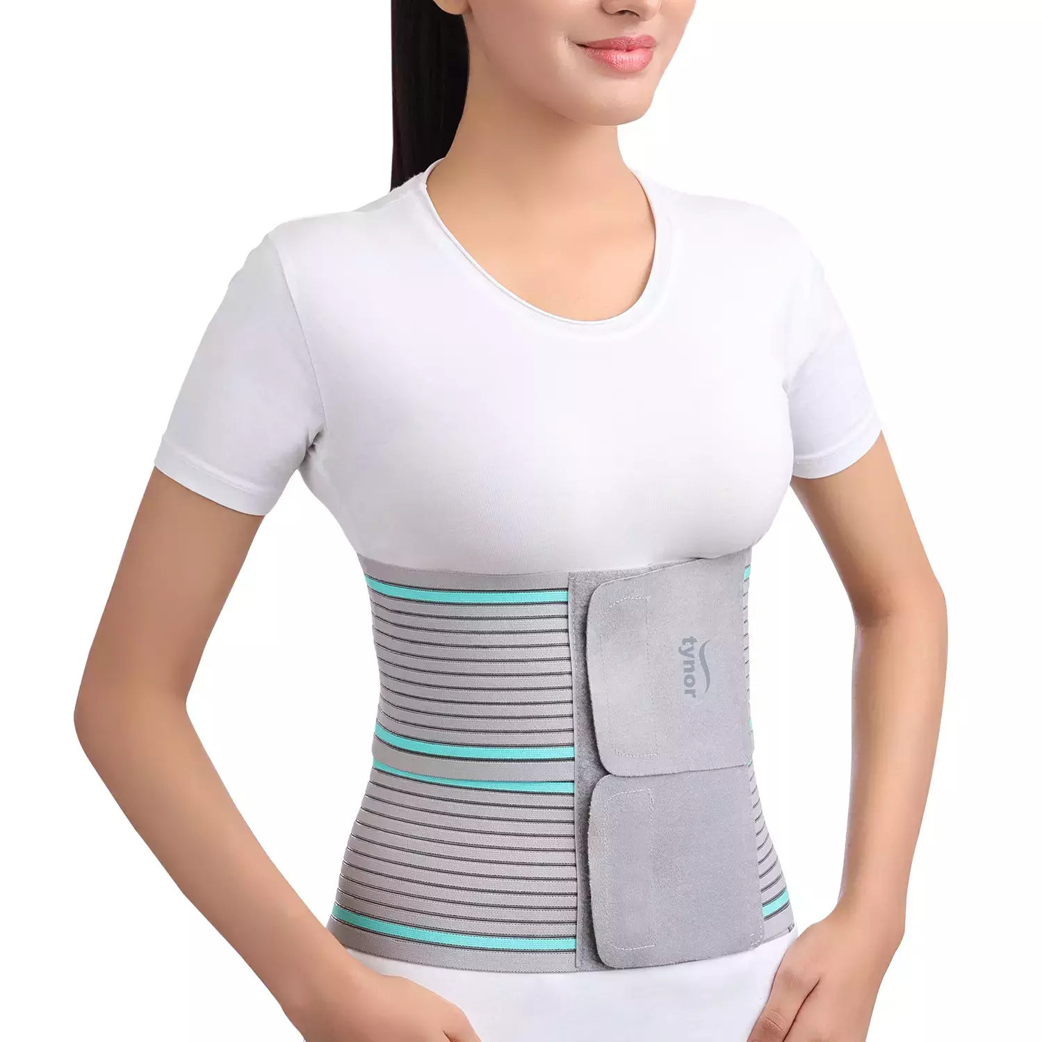 Tynor Abdominal Belt Grey Large 1 Unit