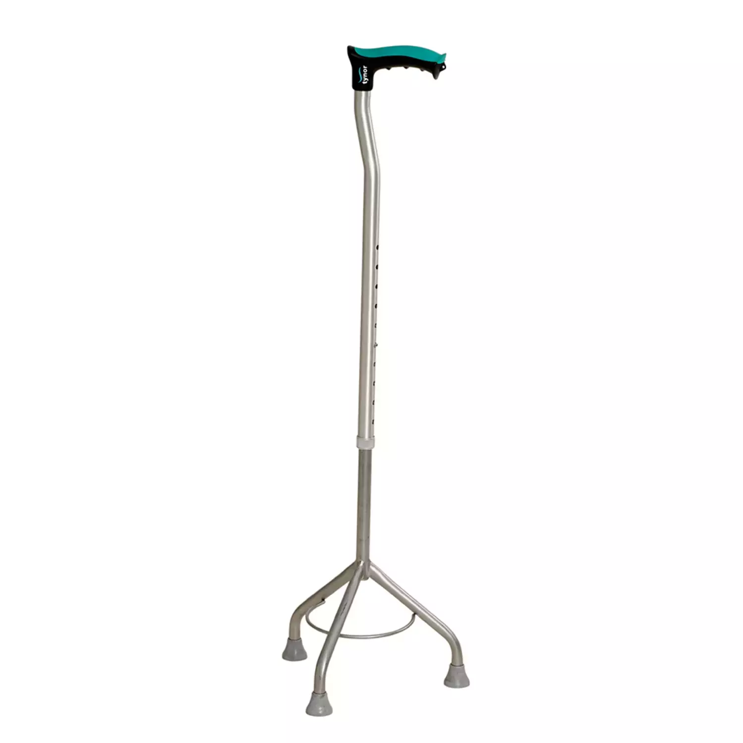 Tynor Walking Stick Tripod Silver Universal Size 1 Unit