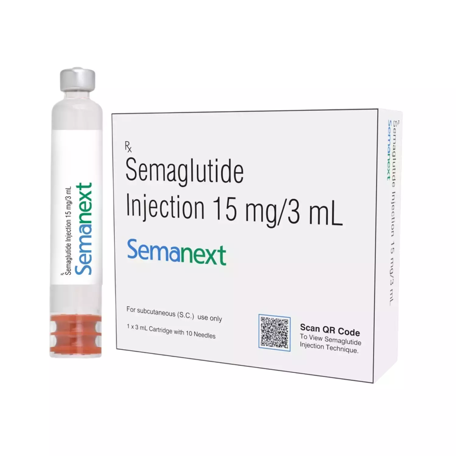 Semanext 15Mg Cartridge Of 3Ml Injection