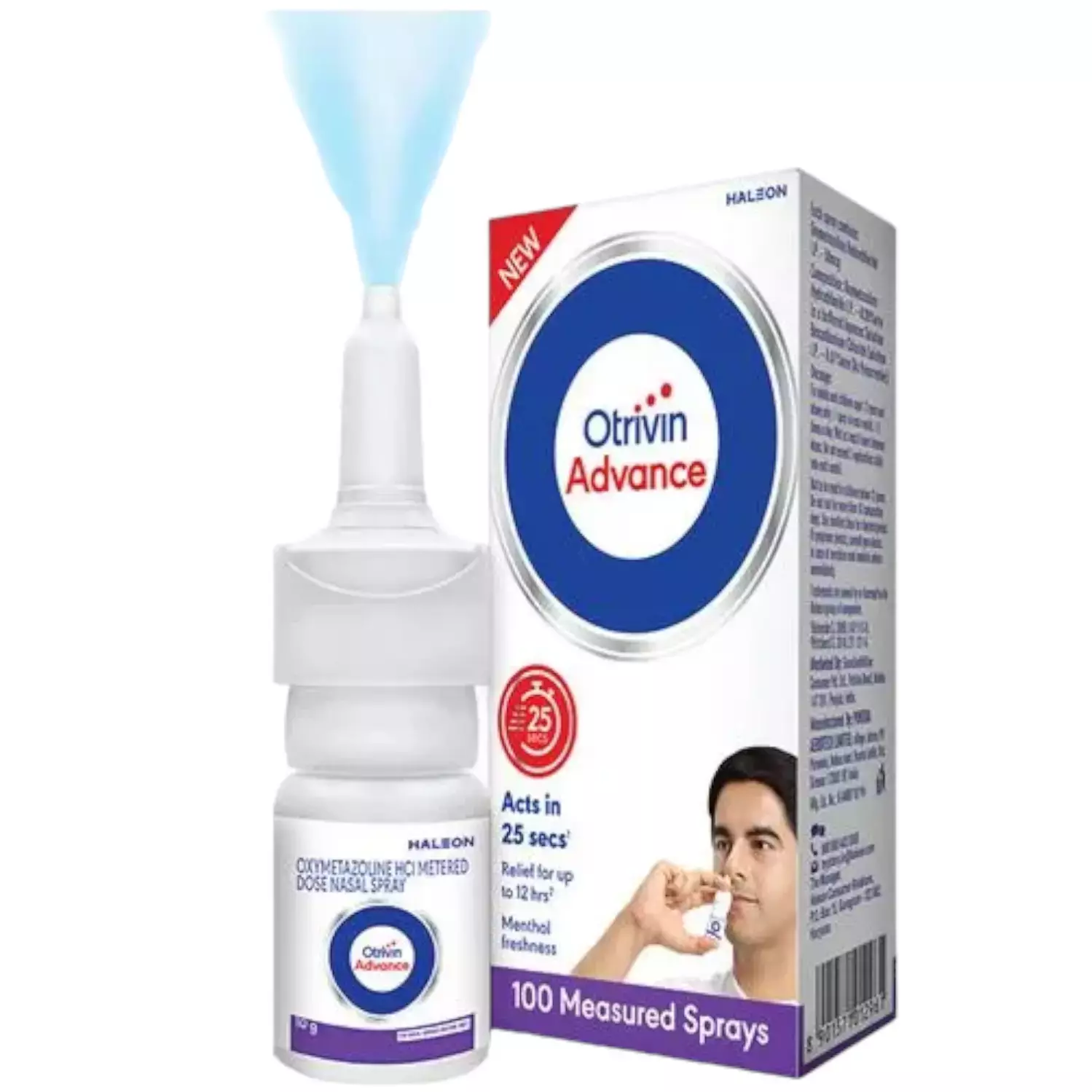 Otrivin Advance Menthol Freshness Adult Nasal Spray 10Gm