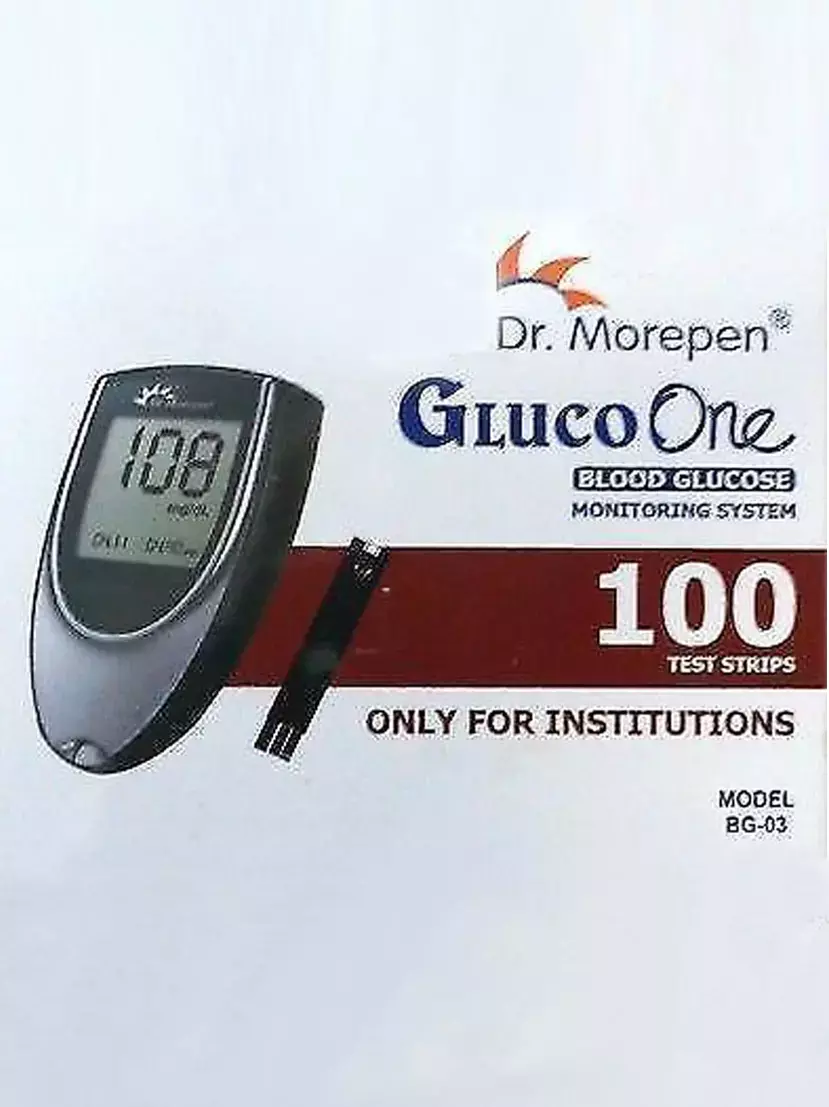 Dr. Morepen Bg 03 100 Strips