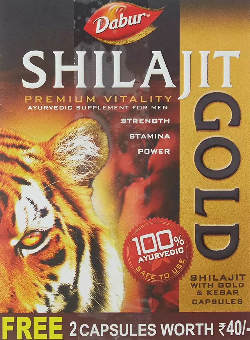Dabur Shilajit Gold 10+2 Capsules