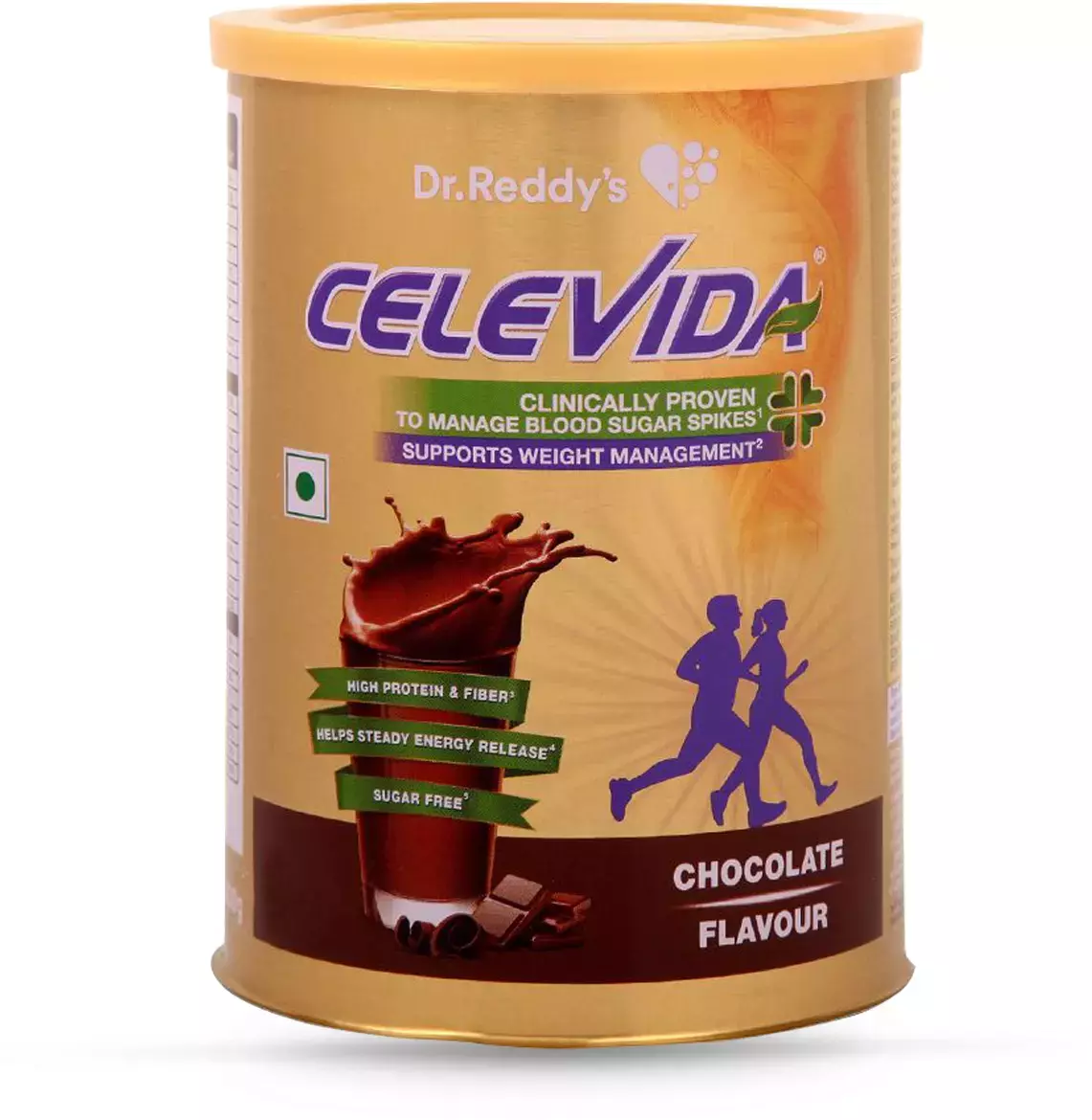 Celevida Nutrition Drink For Diabetes Care & Immunity Support Chocolate | 400G