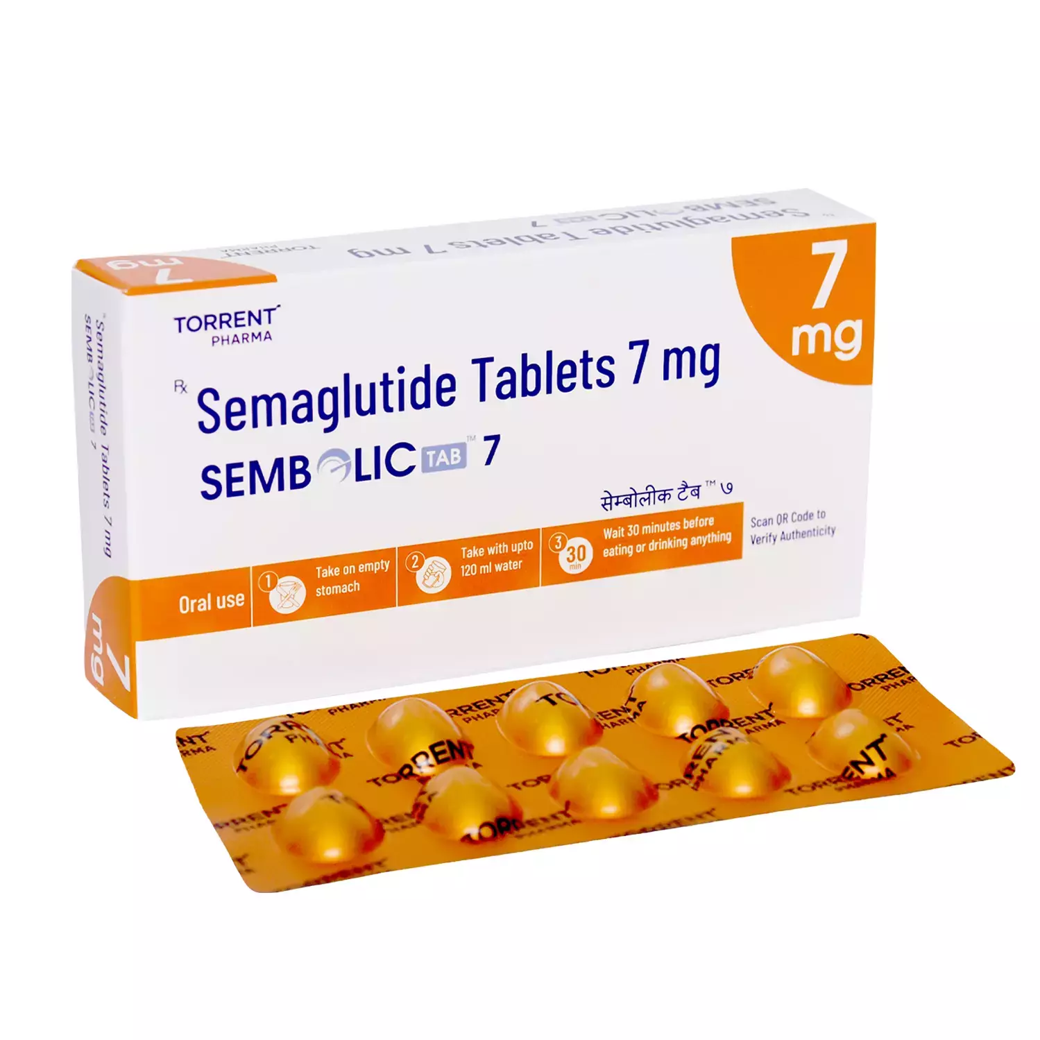 Sembolic 7Mg Strip Of 10 Tablets