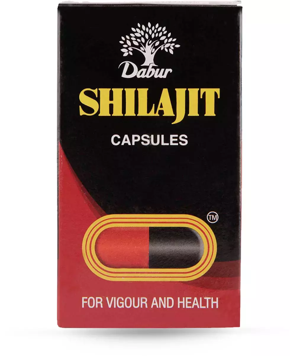 Dabur Shilajit Vitality Capsules Bottle Of 100
