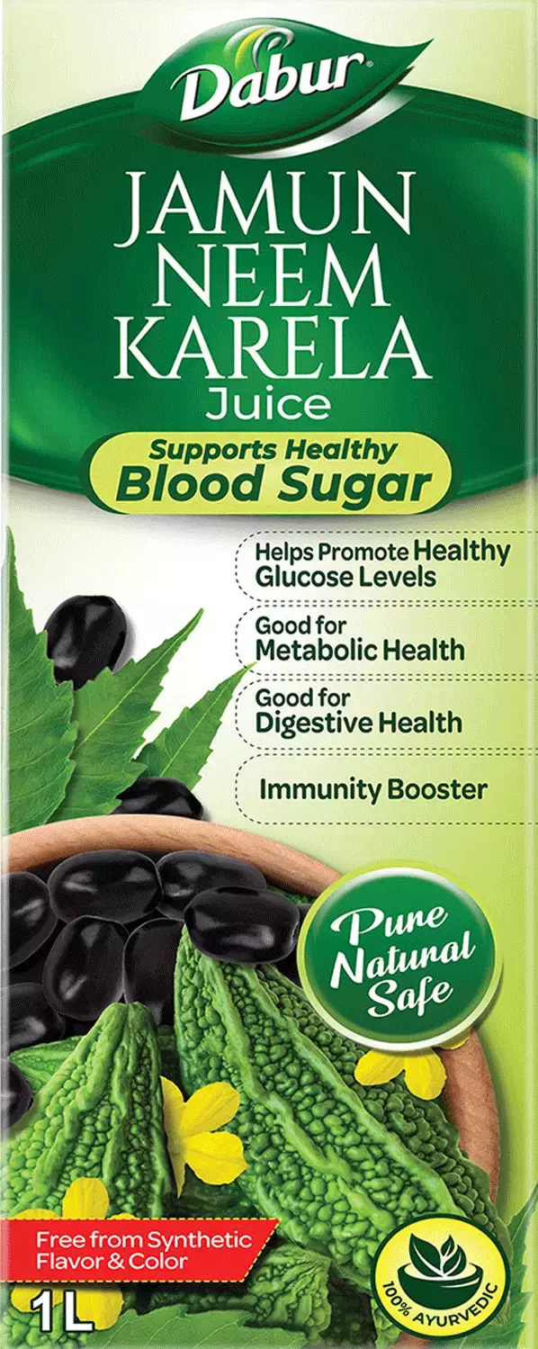 Dabur Jamun Neem Karela Juice - 1 Litre