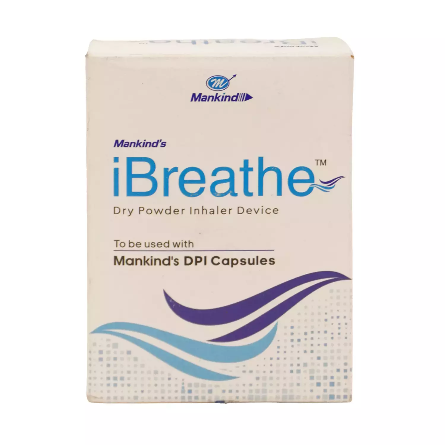 Mankind's I Breathe Dry Powder Inhaler Device Pack Of 1