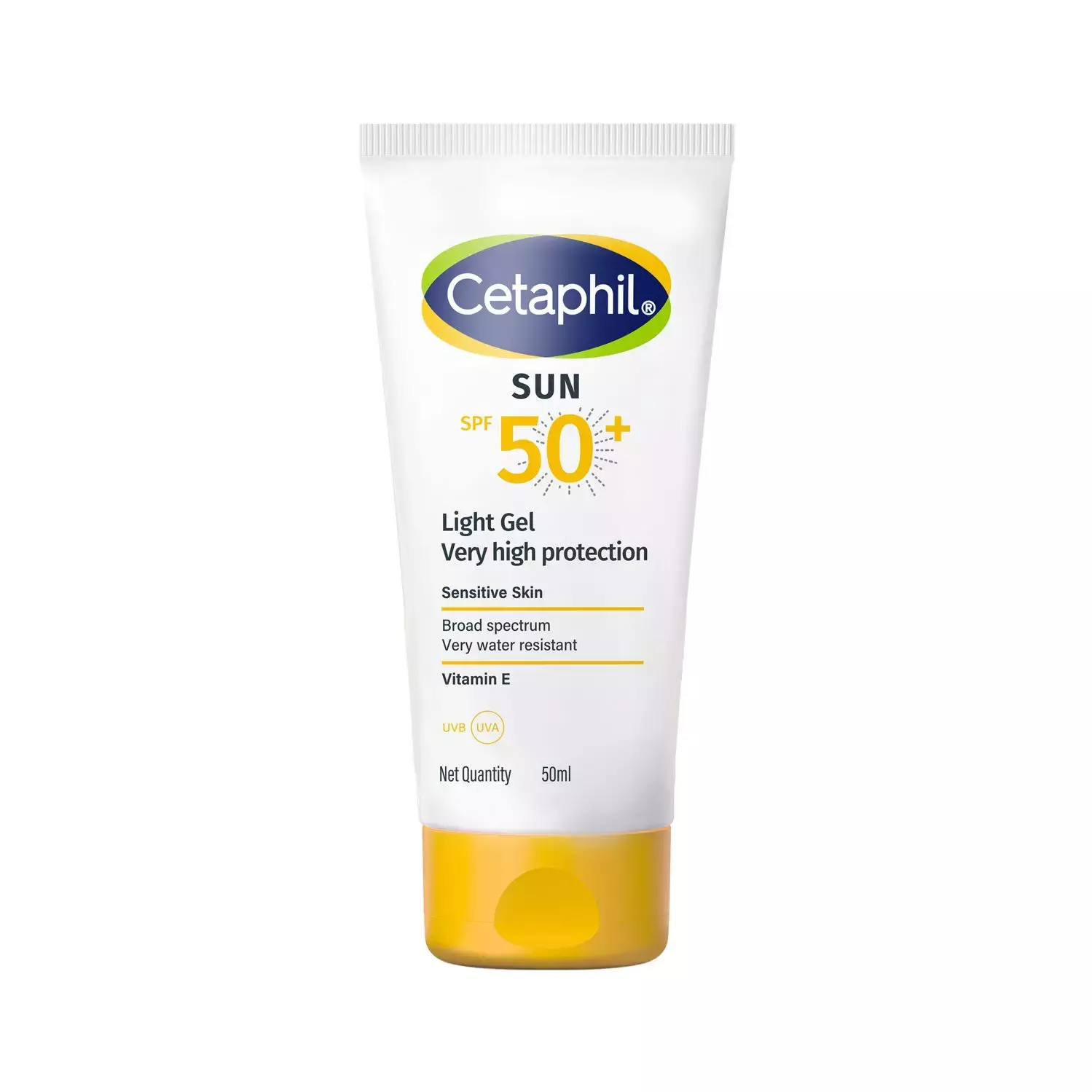 Cetaphil Sun Spf 50 Light Gel | Sensitive Skin | 50 Ml